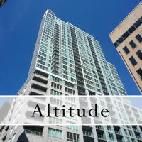 Condos for sale and for rent in Altitude Condominiums building with the Downtown Realty Team