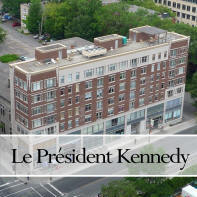 Apartments for rent and for sale at Le President Kennedy 2055 Bleury