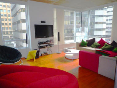 Condo for rent at Le Concorde in Downtown Montreal near McGill University