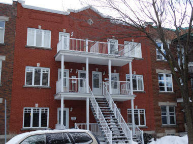Condo in Triplex in Verdun area of Montreal